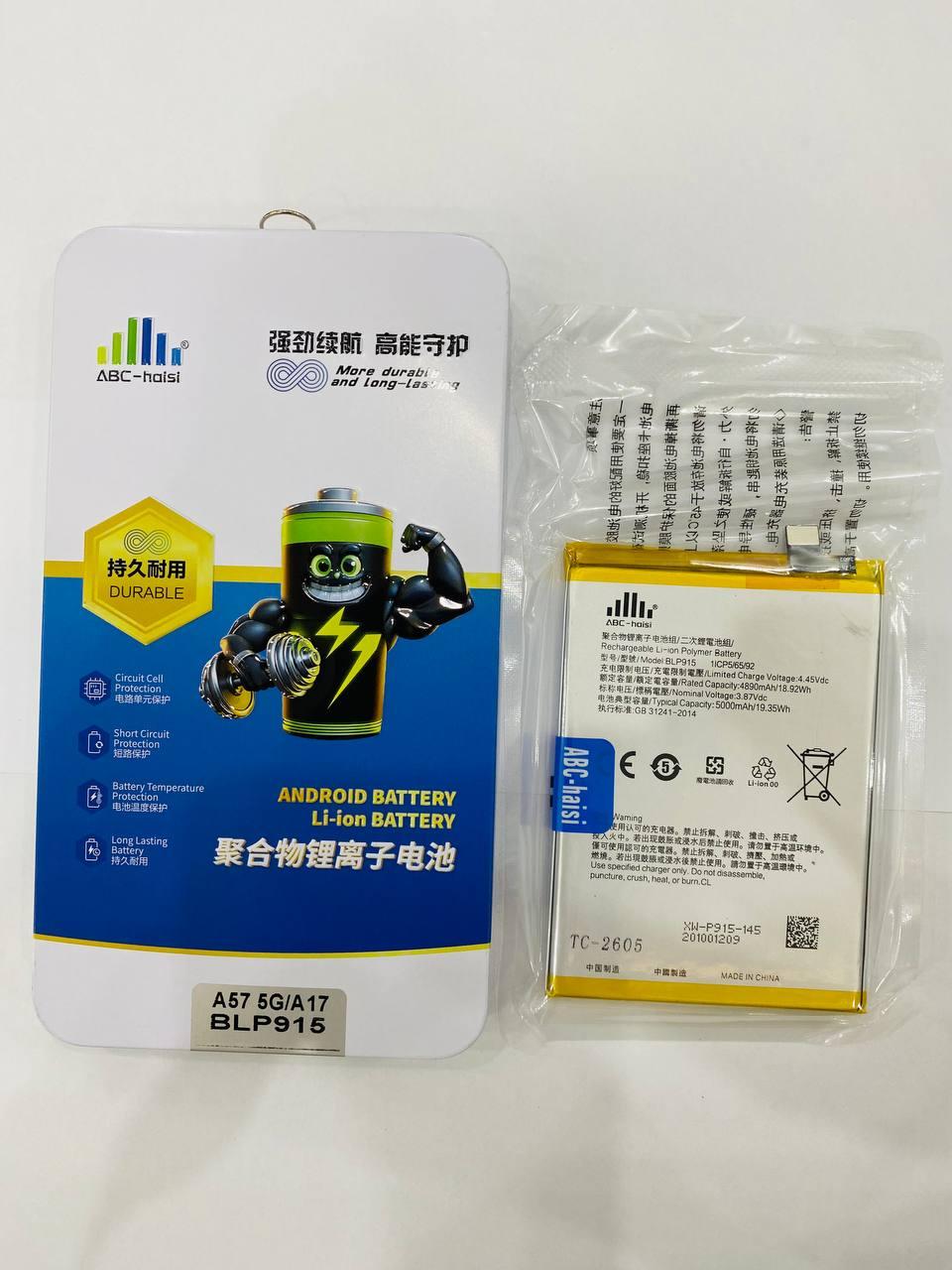 Pin Oppo A57 5G / A17 ABC HaiSi (BLP915) — 5000 mAh