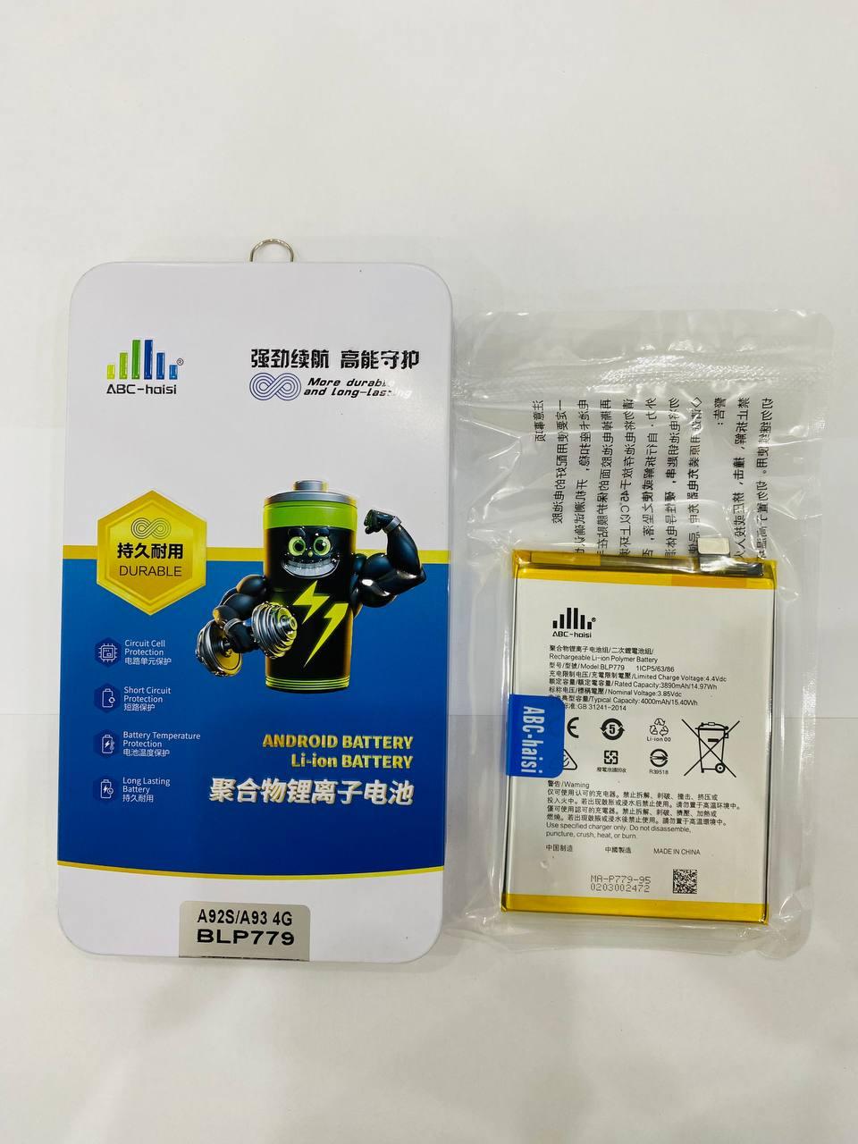 Pin Oppo A92S / A93 4G ABC HaiSi (BLP779) — 4000 mAh