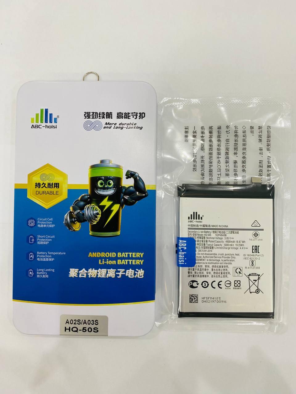 Pin Samsung Galaxy A02S / A03S ABC HaiSi (HQ-50S) — 5000 mAh
