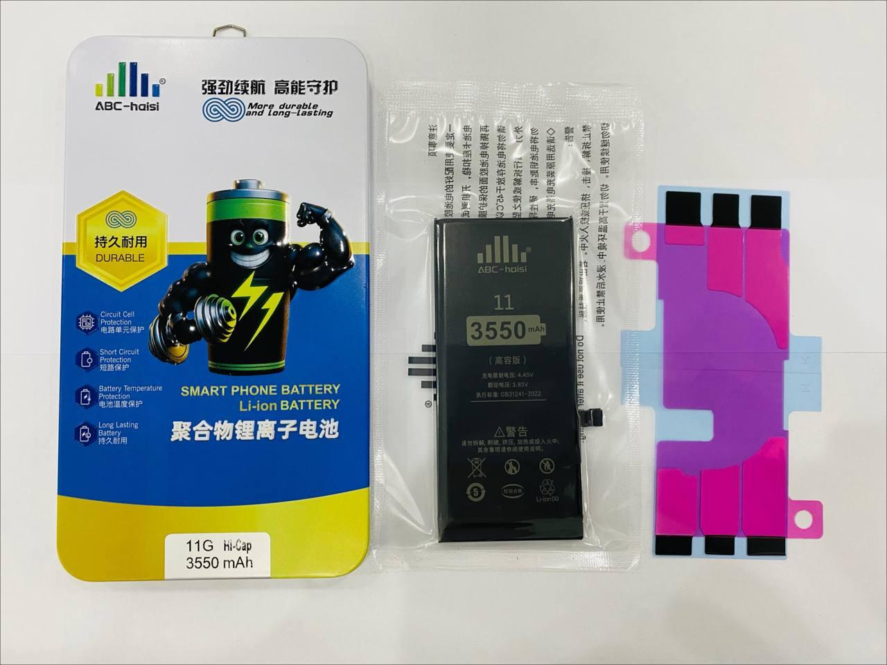 Pin iPhone 11 ABC HaiSi (Hi-Cap (cao dung lượng)) — 3550 mAh